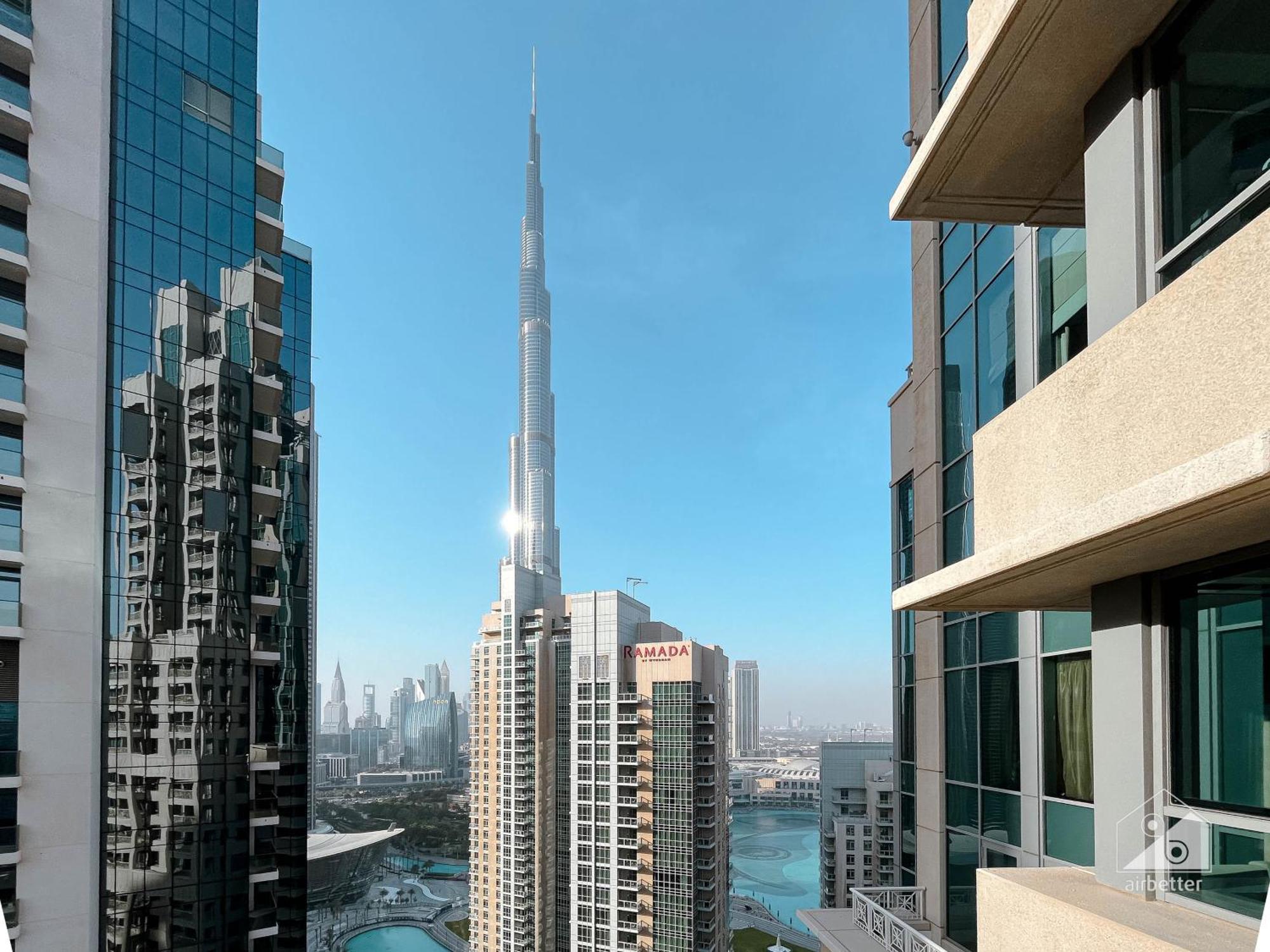 New! Luxury 3Bedroom With Spectacular Burj Views Downtown Dubai Exterior foto